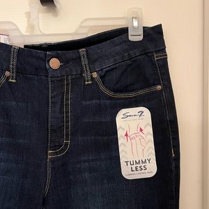 Seven7 tummyless high rise skinny jeans